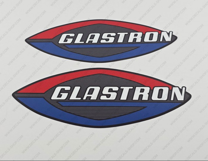 Glastron Boat Logo 1970-1973 Decals Set of 2 x 12"